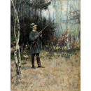 РЕПРОДУКЦИИ НА КАРТИНИ  Княз Кирил в парка Враня  (1910)